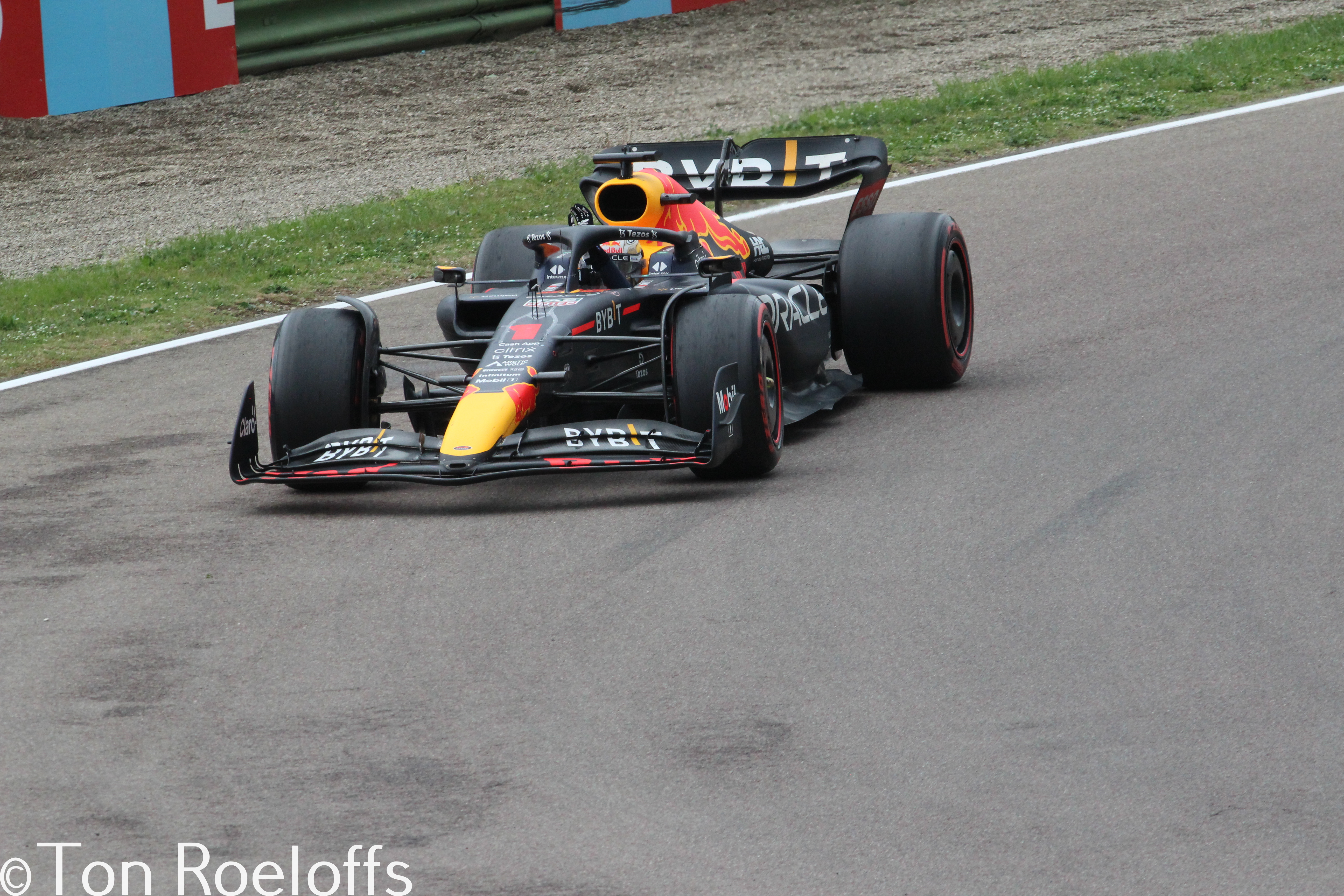 Verstappen pitbox